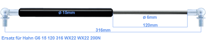 Hahn G6 15 120 316 WX22 WX22